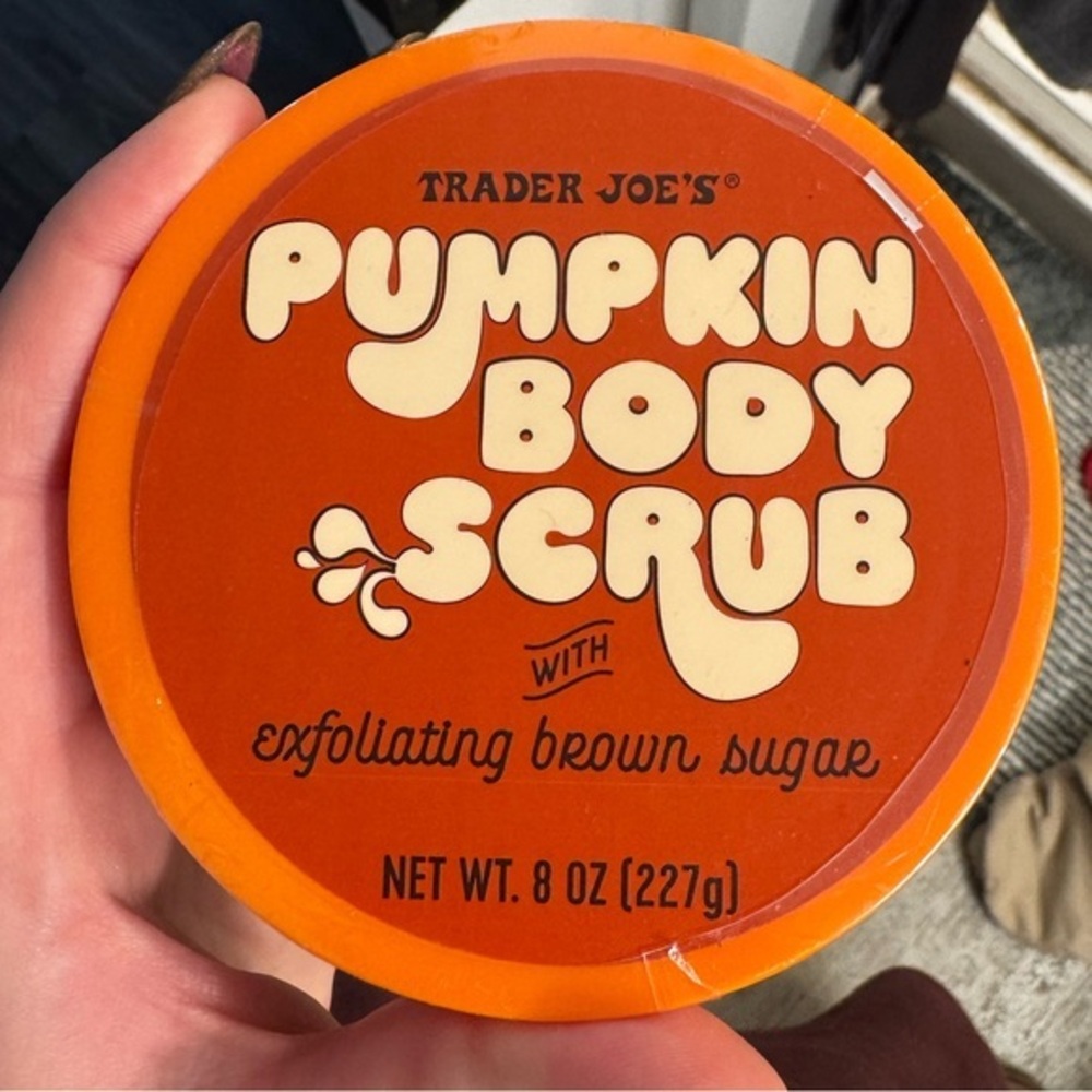 Trader Joes Pumpkin Body Scrub New and Sealed